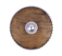 Bristol Novelty Warrior Shield - Brown/Silver - One Size - Brown/Silver