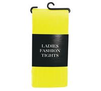 Bristol Novelty Women's Fashion Tights - Yellow - Yellow - One Size - 100% Nylon
