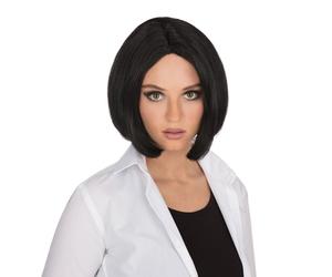 Bristol Novelty Womens/Ladies Centre Parting WigOne Size Black BN1258