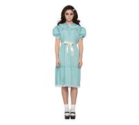 Bristol Novelty Womens/Ladies Creepy Sister Costume / UK 10-14 Blue BN2107