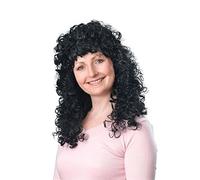 Bristol Novelty womens Curly Long Blonde Wig For women Black Accessory, Black,