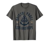 Bristol Padel Lob and Hope Anchor Sport Racket UK Padel T-Shirt