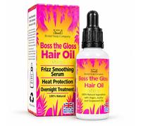 Bristol Soap Company Boss the Gloss Hair Oil (Citrus) | 100% Natural Ingredients, Argan, Jojoba & Grapeseed, Frizz Smoothing Serum, Heat Protection, Overnight Treatment