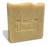 Bristol Soap Company Handmade Coconut and Shea Butter Artisan Soap with Turmeric and Lemon Essential Oil
