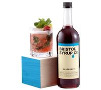 Bristol Syrups Company No.4 Raspberry Syrup 750ml, Pack of 6