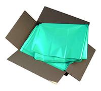 Bristol Tool Company 160 Gauge Strong Coloured Refuse Sack Liners, Green