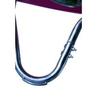 Bristol Tool Company 1894 Big Mucker Wheelbarrow-120kg/100l Capacity, Strong Plastic Pan, Twin Handles, Pneumatic Wheel, Galvanised Steel Frame,Yellow