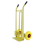 Bristol Tool Company 1894 Heavy Duty Solid Toe Sack Truck With Puncture Proof Wheels,Dual Safety Handles,Sturdy Tubular Steel Framework,200kg Capacity