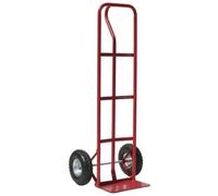 Bristol Tool Company High Back P Handle Sack Truck, Puncture-Proof Wheels, P Handle For Single Hand Use, Large Toe Plate, 250Kg Capacity