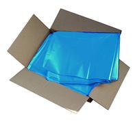 Bristol Tool Company Strong Coloured Refuse Sack 160 Gauge 200 Liners per Box, Blue