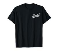 BRISTOL VARSITY SCRIPT ATHLETIC SPORTS JERSEY STYLE T-Shirt