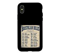 Bristolian Rules Bristol Dialect Case for iPhone X/XS