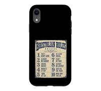 Bristolian Rules Bristol Dialect Case for iPhone XR