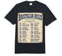 Bristolian Rules Bristol Dialect Comfort Colors Adult Heavyweight T-Shirt