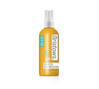 Bristows Heat Protection Sol Fiesta Spray, sweet notes of salted caramel and pistachio. Protects up to 200 degrees, infused with Pro Vitamin B5, heals & protects hair. 200ml