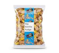 Bristows Vanilla Fudge 1kg Individually Wrapped Bulk Bag | Chewy Traditional Confectionery for Gifting and Parties | Professionally Packed for Freshness