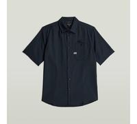 Bristum 1 Pocket Slim Shirt - Dark blue - Men M