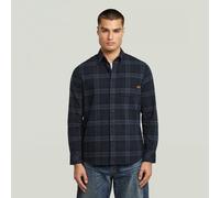 G-star Bristum 2.0 Slim Long Sleeve Shirt Blue S Men