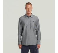 G-star Bristum 2.0 Slim Long Sleeve Shirt Grey S Men