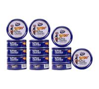 Brit Biscuits Butter Cookies - 140g Danish Style Selection Box in Airtight Decorative Tin - Delicious Buttery Cookie Assortment - Perfect For Gifting, Birthdays & Tea Parties. (15 Pks)