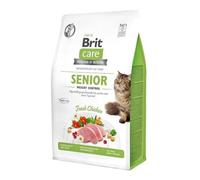 no pork Brit Care Grain-Free Senior Weight Control with Chicken 2kg