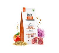 NO PORK BRIT CARE Dog Hypoallergenic Adult Medium Breed Lamb 12kg