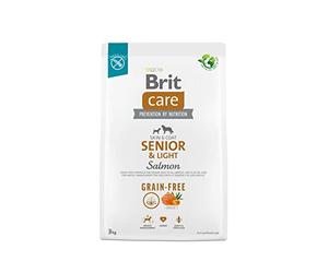 BRIT Care Senior&Light Salmon - dry dog food - 3 kg, 100-172206