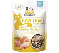 Brit Cat Snack Care Raw Treat Turkey 40g