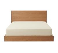 BRIT COTTON® 4FT Small Double Cream Fitted Sheets Pack of 1, 90GSM Microfiber, Extra Deep 16"/40cm Bottom Sheets, Soft & Secure Fit for Thick Mattresses