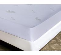 Brit House Aloe Vera Gel Mattress Protector 30cm Extra Deep Fitted Bed Sheet Topper Cover Anti-Allergy Anti Dust Mite Easy Care Bedding (King)