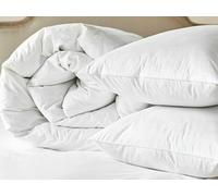 Brit House Lightweight 4.5 TOG White Microfibre Comforter Duvet Quilt For All Season Ultra soft Anti Allergy Microfibre Duvets Blanket (Single: 135cm x 200cm)