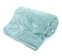 Brit House Super Soft Cosy Faux Fur Mink Throw Blanket for Sofa, Couch and Bed - Soft and Durable (Duck Egg, 200x240)