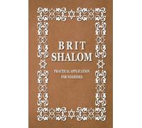 BRIT SHALOM by RABBI OURY CHERKI in English, paperback