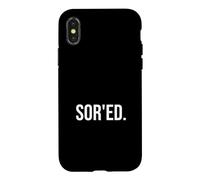 Brit SOR ED British Slang Humor Anglophile Case for iPhone X/XS