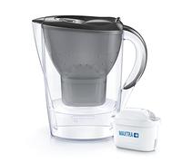 BRITA 1029656 Marella Water Filter, Compatible with MAXTRA+ Cartridges, Water Filter that Helps with the Reduction of Limescale and Chlorine, in Graphite