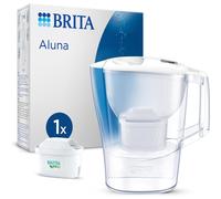 BRITA Aluna Water Filter Jug [colour] (2.4L) incl. 1x MAXTRA PRO All-in-1 cartridge - fridge-fitting jug with digital LTI