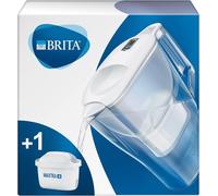 BRITA Aluna Water Filter Jug Cool White 2.4L & 1x MAXTR All-in-1 Cartridge