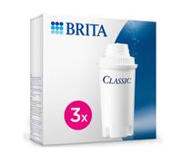 BRITA Classic 3 Pack replacement water filter cartridges reduces chlorine