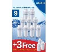 Brita Classic 9 + 3 Free Water Filter Cartridges
