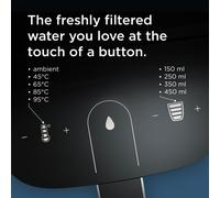 BRITA Cube Ambient Hot Water Dispenser Black 40 L various temperature and