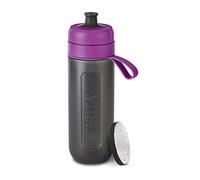 BRITA Fill&Go Active water filter bottle, BPA free, Purple - 600ml