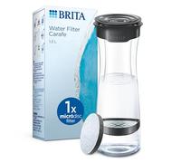 Brita - Fill&Serve Filter Jug - 1.3L - Black - with 1 MicroDisc Water Filter