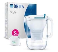 Brita - Filter Jug - Cool Style - Blue - 2.4L + 3 Maxtra Pro All-In-1 Filter Cartridges - Economy Pack
