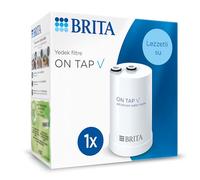 Brita Filter ON TAP V Pack 1, 600L Water Filter Cartridge - Fresh Water with Good Taste, Reduces Microparticles, Heavy Metals