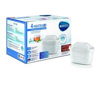 BRITA Filters for Maxtra+ Water Filter Jug, Plastic/Carbon/Resin 4 Filtri Bianco