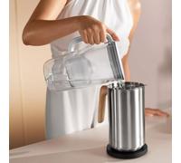 BRITA Glass Jug with Water Purifier Filter - Light Blue (2.5L)