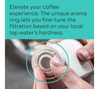 Brita Intenza Water Filter TZ70033A with Aroma Ring, Limescale Protection for Enhanced Coffee Flavour, Compatible with All Siemens Fully Automatic Es