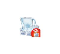 Brita Marella 2.4L Jug Cool White +12 cartridges,