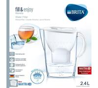 Brita Marella Pitcher water filter 2.4 L Transparent, White