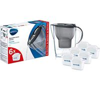 BRITA Marella Jug - Half Year MAXTRA Supply, White, 6 Pack